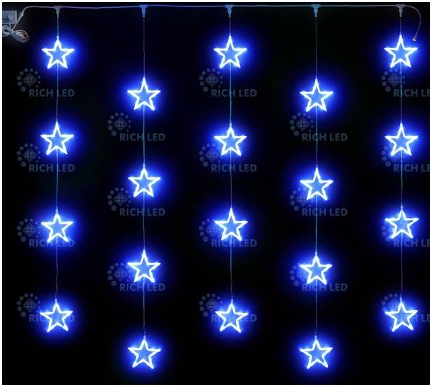 RICH LED RL-CMST2*2-T/B - Занавес