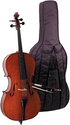 GEWApure Cello Outfit EW 1/2 виолончель в комплекте (чехол, смычок, канифоль)