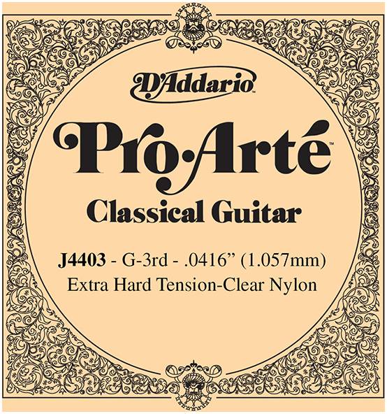 D'ADDARIO J4403 - Струна одиночная для классической гитары