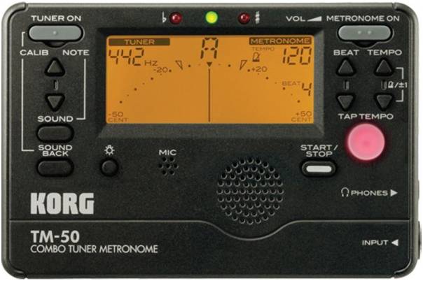 KORG TM-50 BK - Метро-тюнер