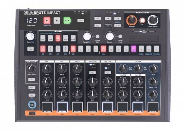 Arturia DrumBrute Impact - Аналоговый синтезатор ударных