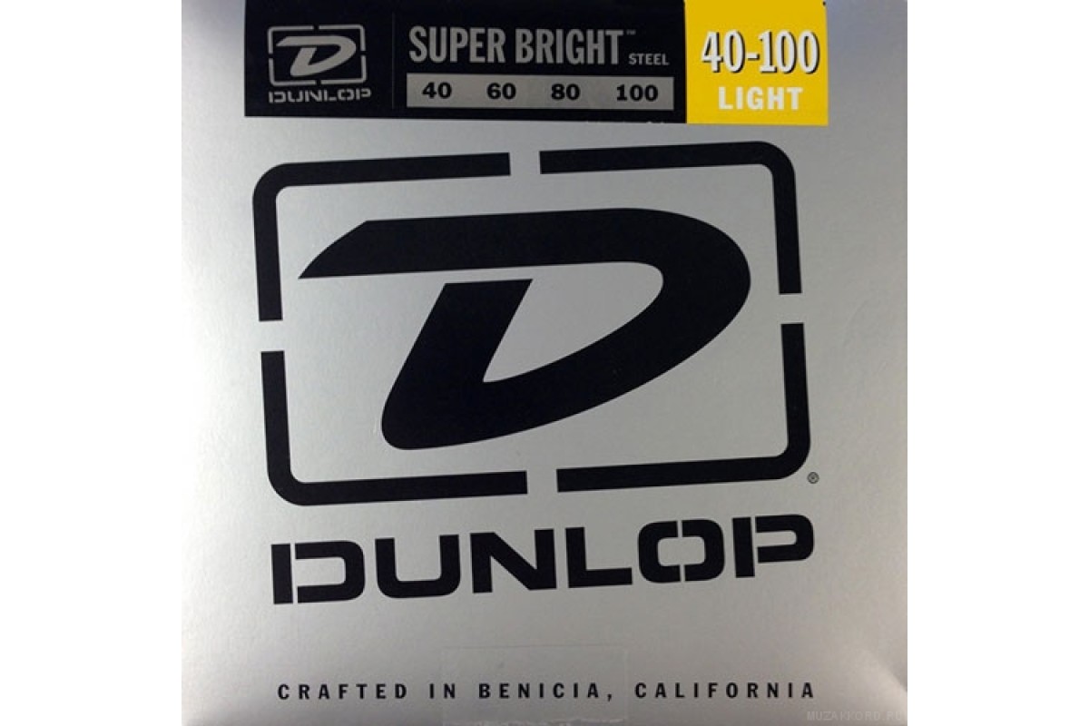 Dunlop DBSBS Super Bright Steel Bass Light 40-100