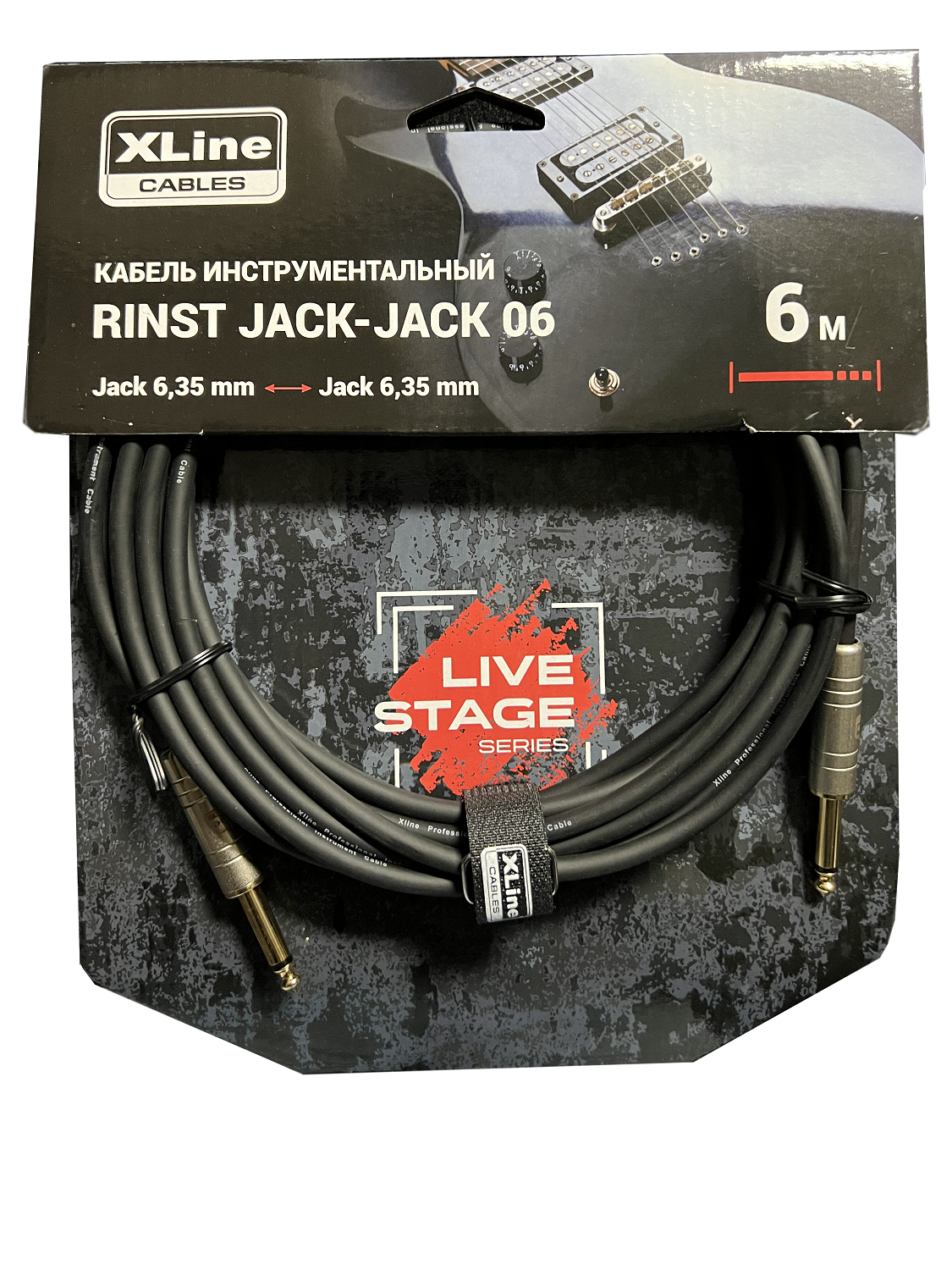 XLINE Cables RINST JACK-JACK 06 Кабель инструментальный