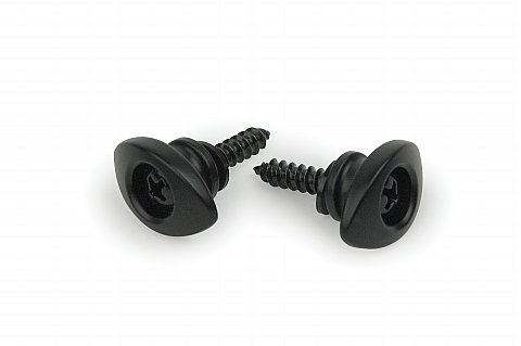 PWEEP102 Крепление ремня, эллиптическое, черное, Planet Waves