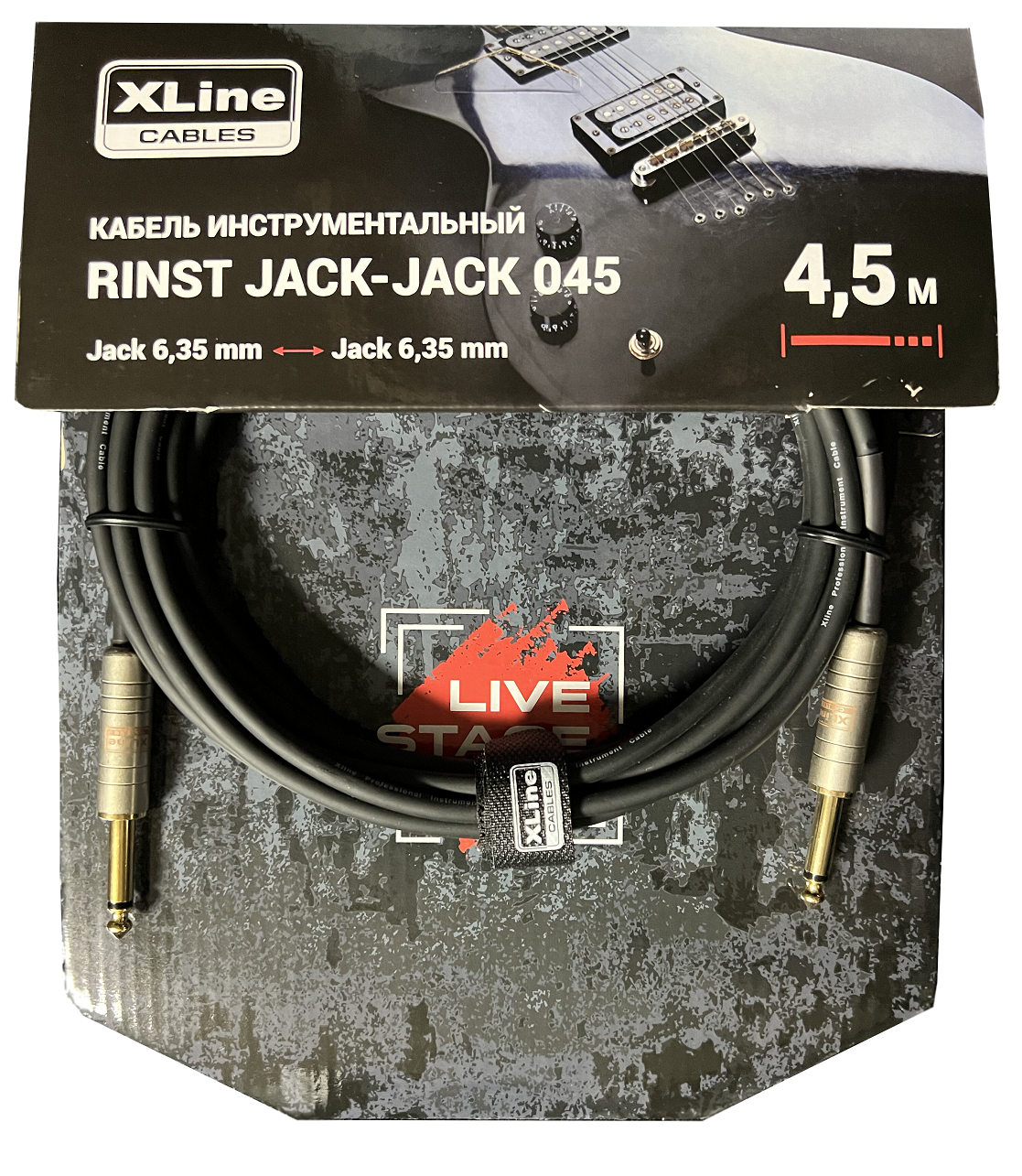 XLINE Cables RINST JACK-JACK 045 Кабель инструметальный
