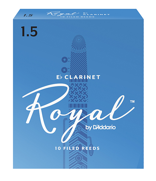 RBB1015 Royal Трости для кларнета Eb, размер 1.5, 10шт, Rico