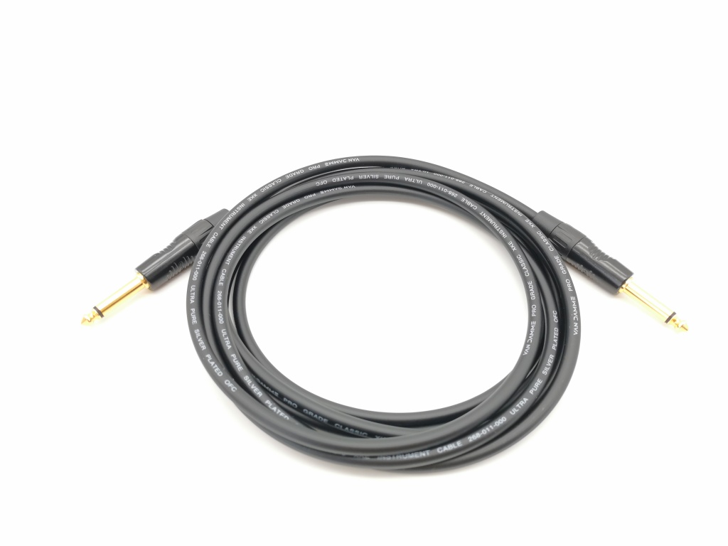 G80-J-J-0500-0 Кабель гитарный (инструментальный) Jack-Jack, 5м, ZZcable