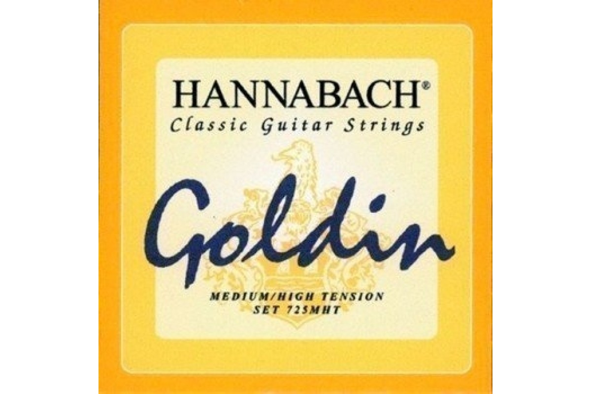 HANNABACH 725 Goldin струны для кл. гитары
