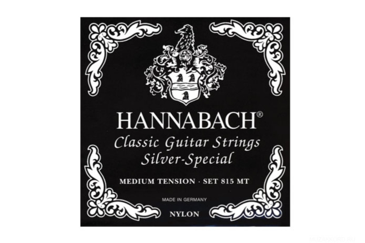 Hannabach 815 Profi Pack Medium Tension Silver Special струны для классической гитары