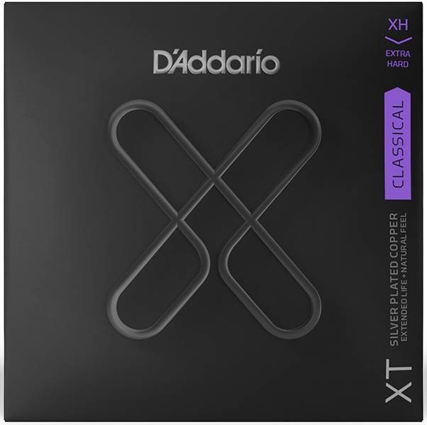 XTC44 Комплект струн для классической гитары, посеребр., оч/сильное натяж., с покрытием, D'Addario