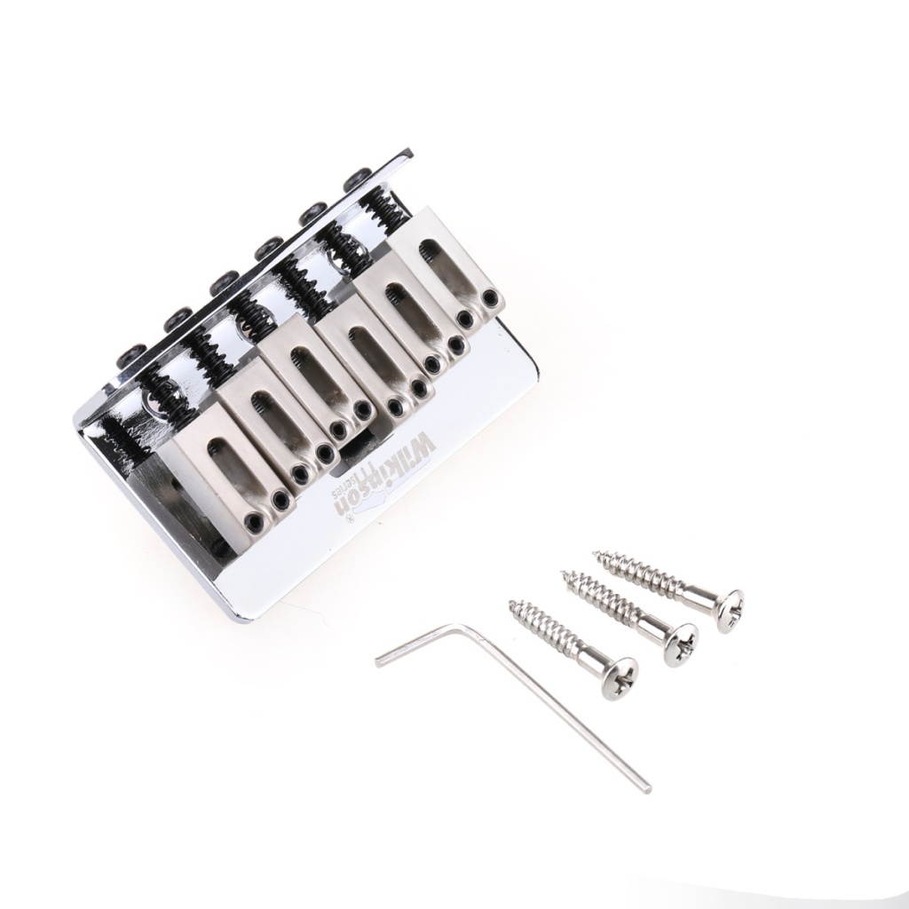 MX1809CR Бридж Wilkinson для Squier/Mexico Fender Strat, хром, Musiclily