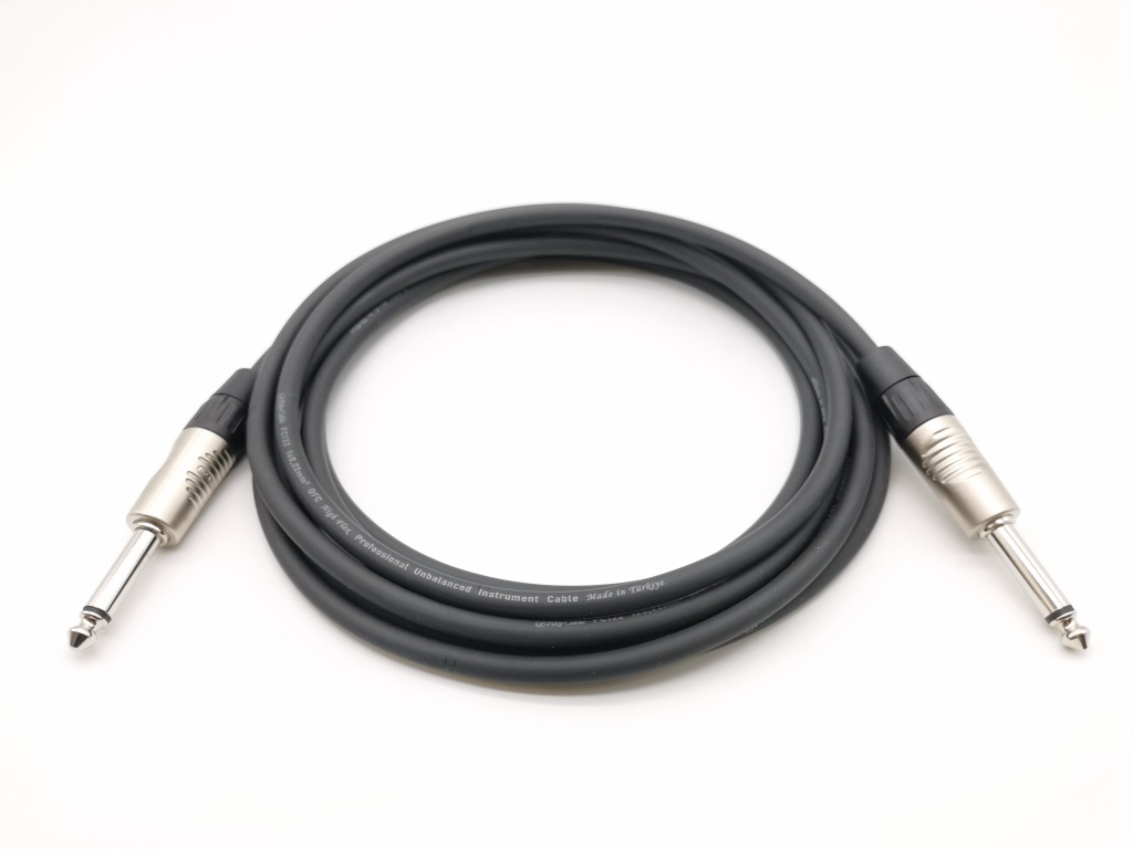 E12-J-J-0500-0 Кабель гитарный (инструментальный) Jack-Jack, 5м, ZZcable