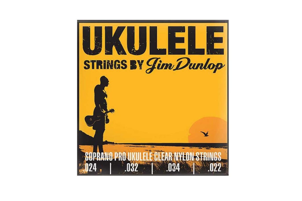 Dunlop DUY301 Ukulele Soprano Pro струны для укулеле 22-32-34-24, прозрачный нейлон