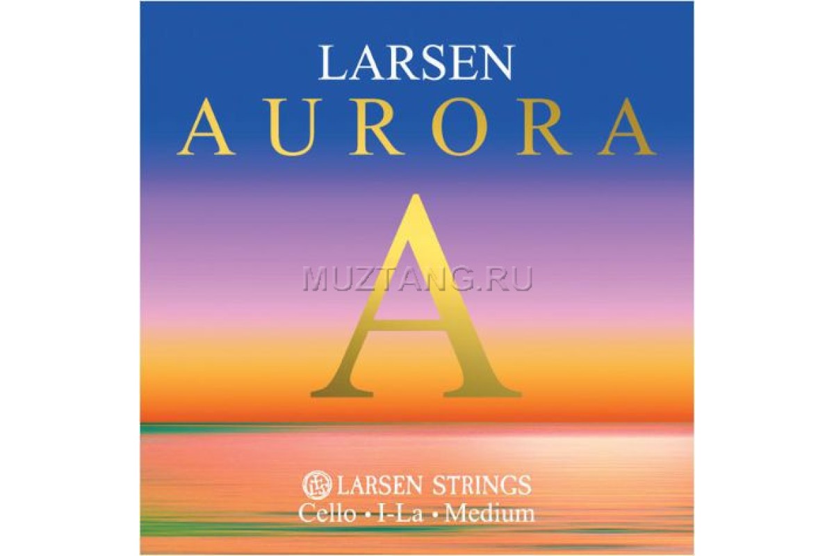 LARSEN Aurora струна A (Ля) для виолончели 4/4, среднее натяжение
