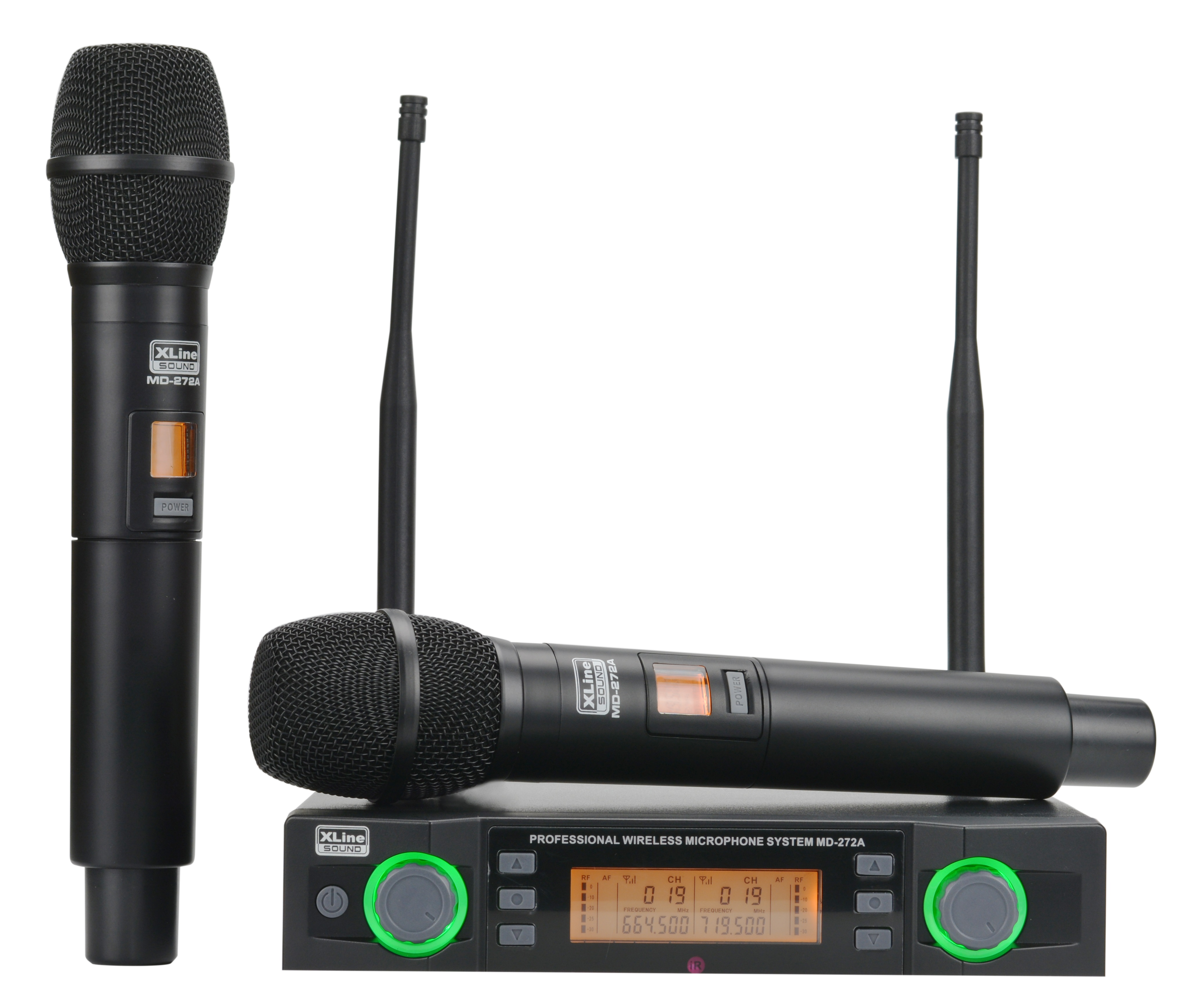 XLINE MD-272A Радиосистема c двумя ручными передатчиками