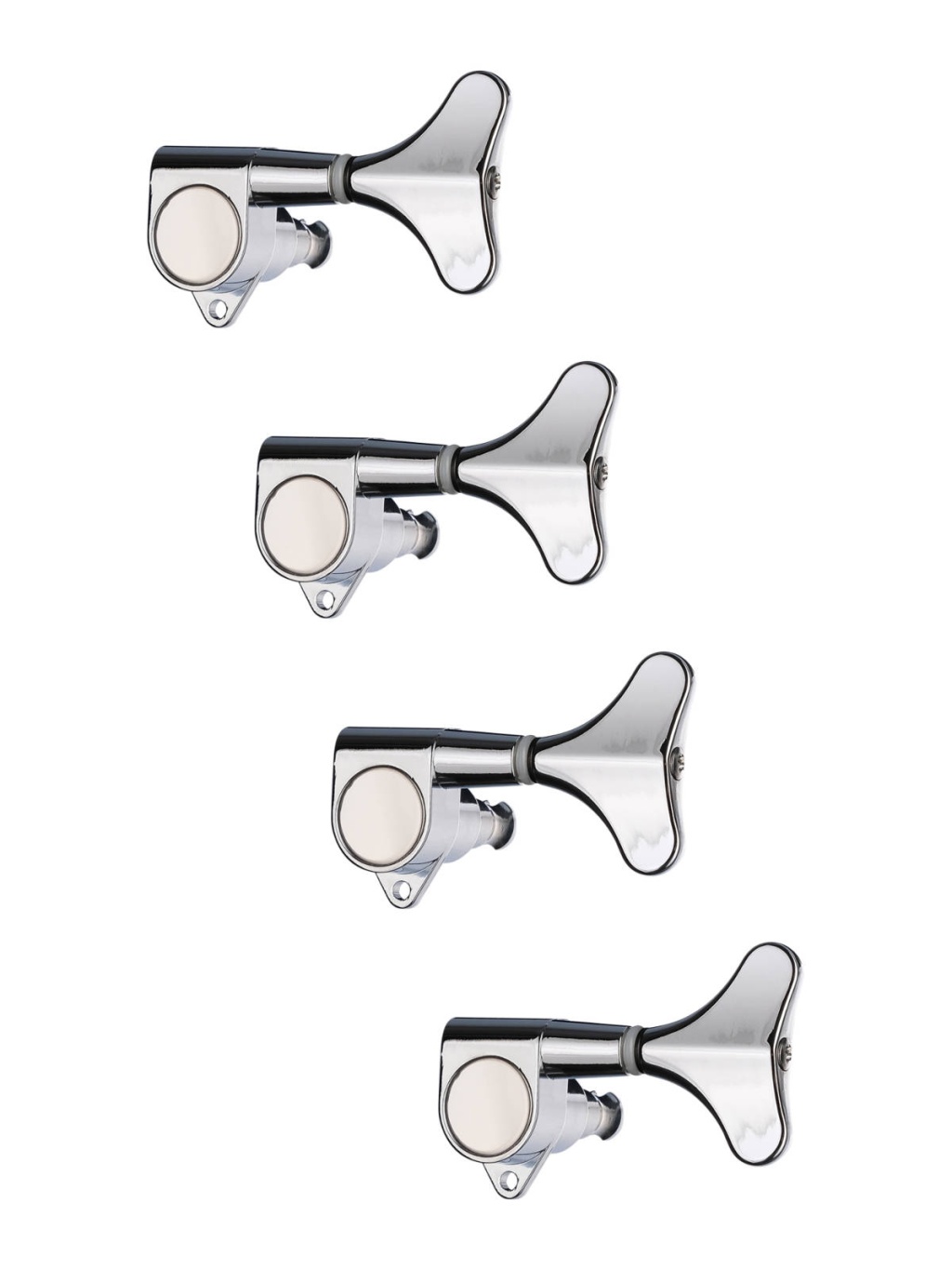 MHB-02-CR-4L Колки для бас-гитары 4л, хром, Metallor