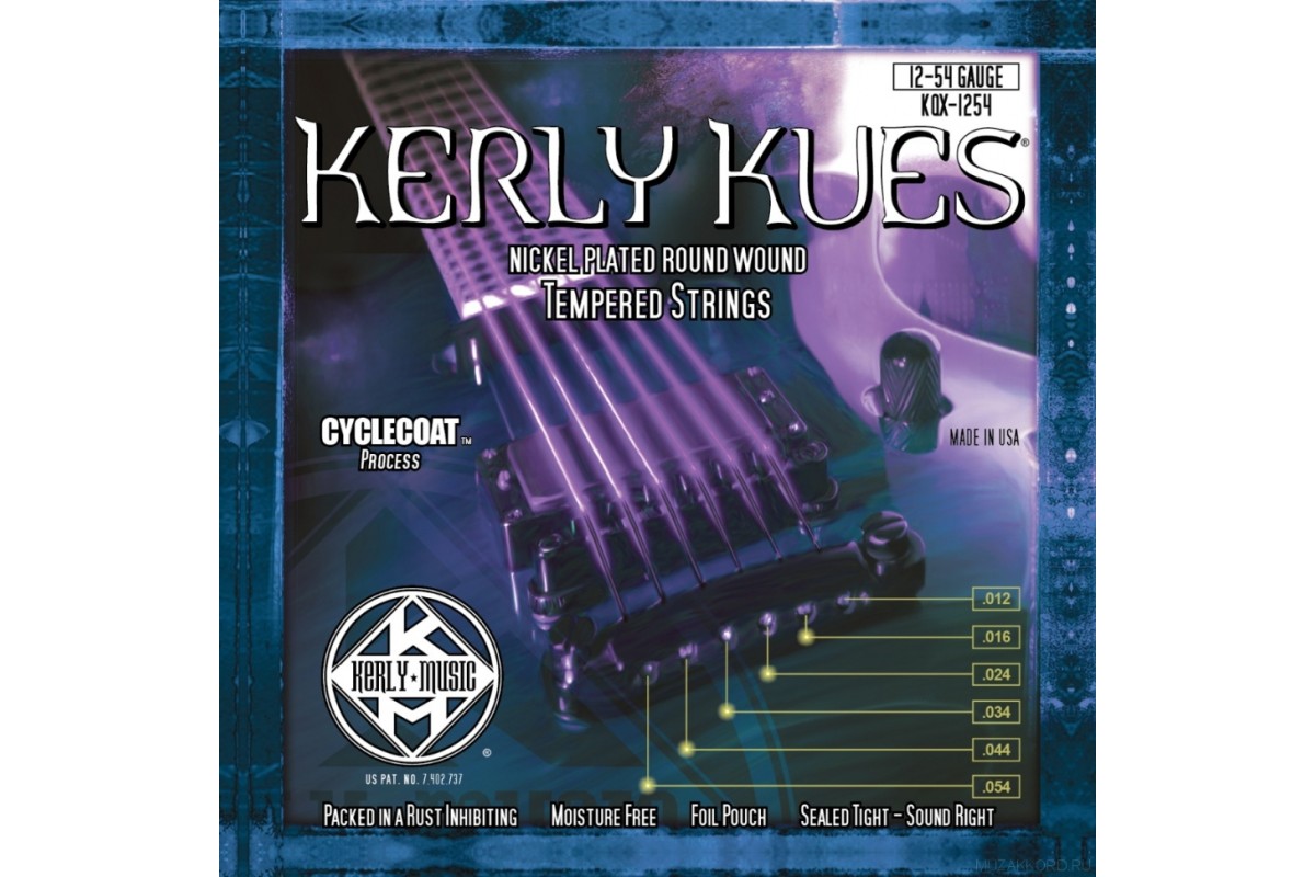 Kerly KQX-1254 Kues Nickel Tempered