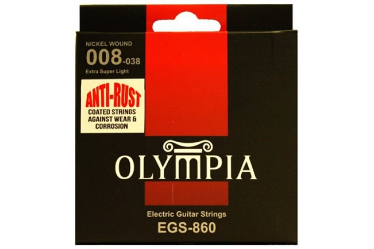 Olympia EGS 860 008-038 Nickel Wound струны для электро гитары