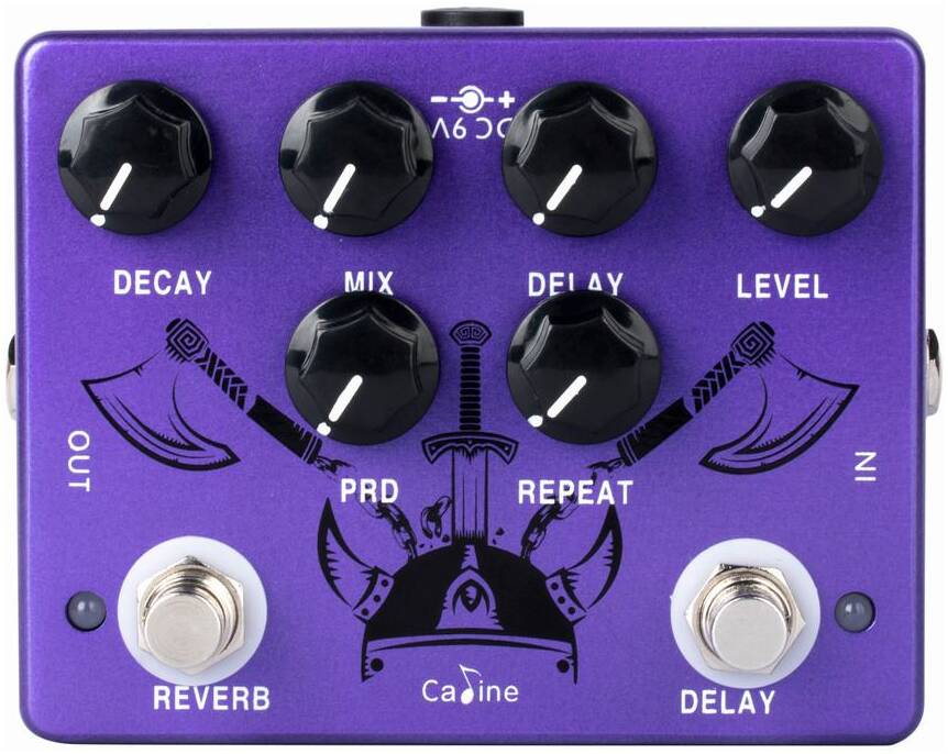 CALINE CP-80 - Педаль эффектов Reverb Delay
