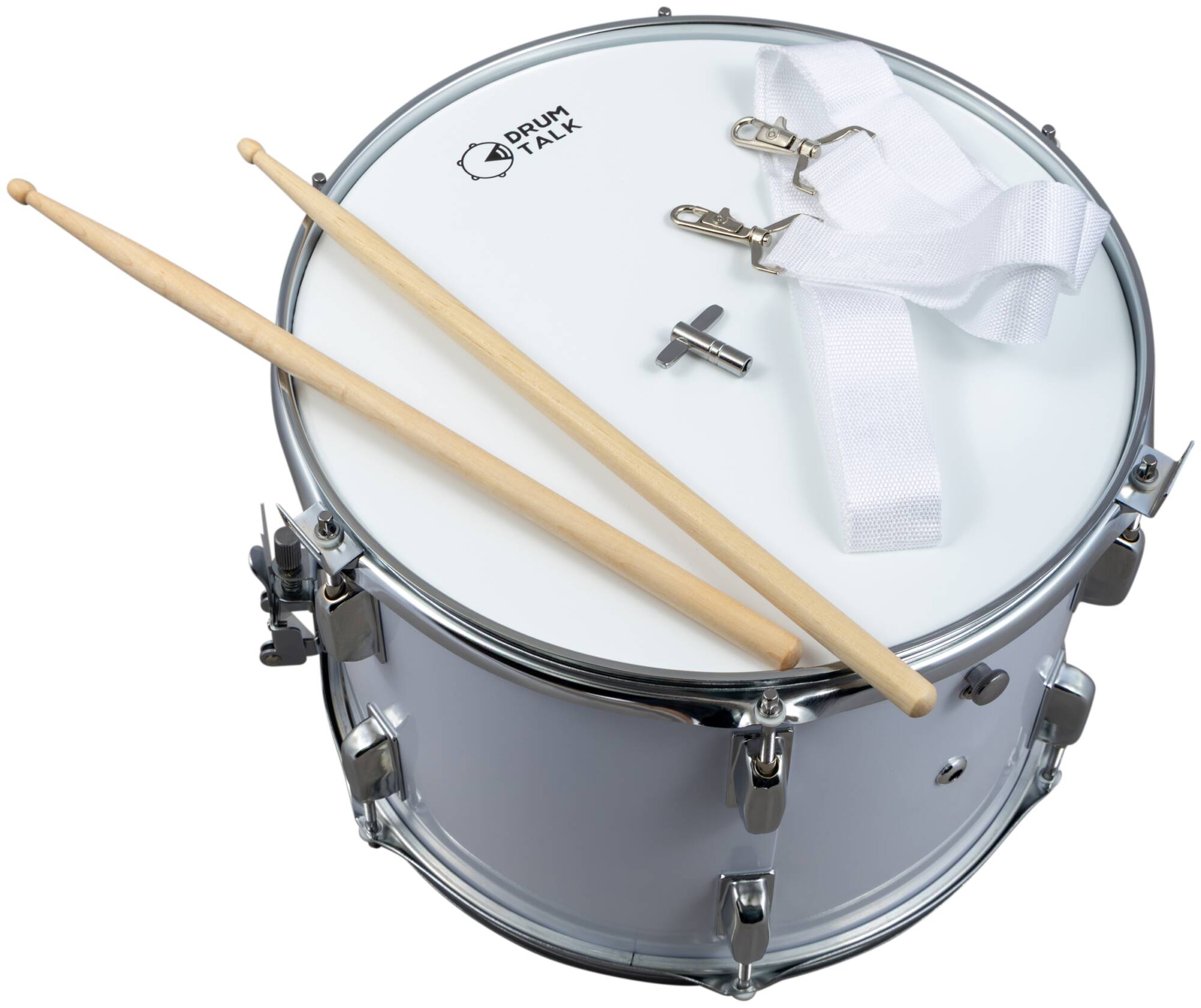 DRUM TALK MD T-1410WH - Барабан маршевый снэйр (с подструнником)