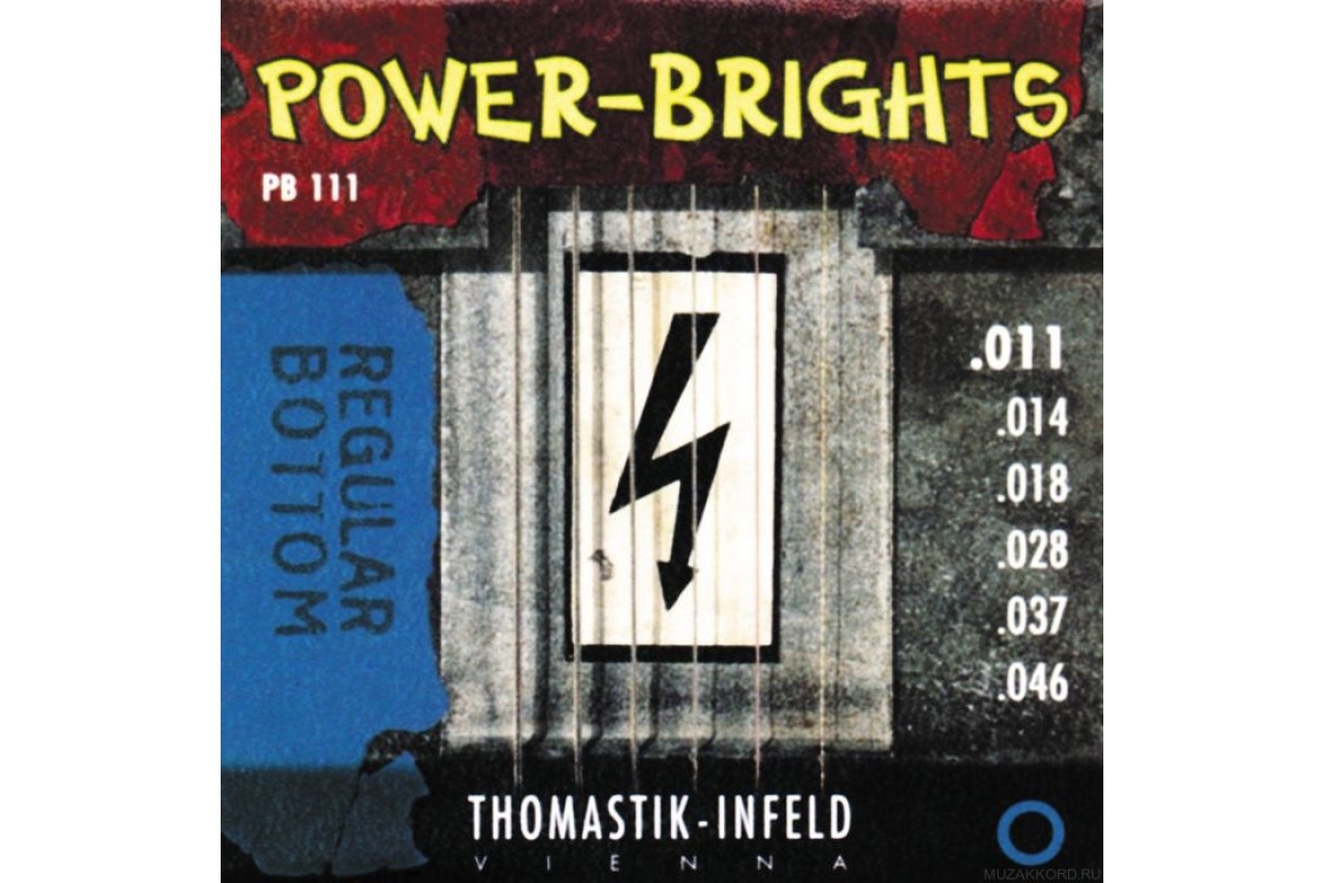 Thomastik PB111 Power-Brights Regular Bottom