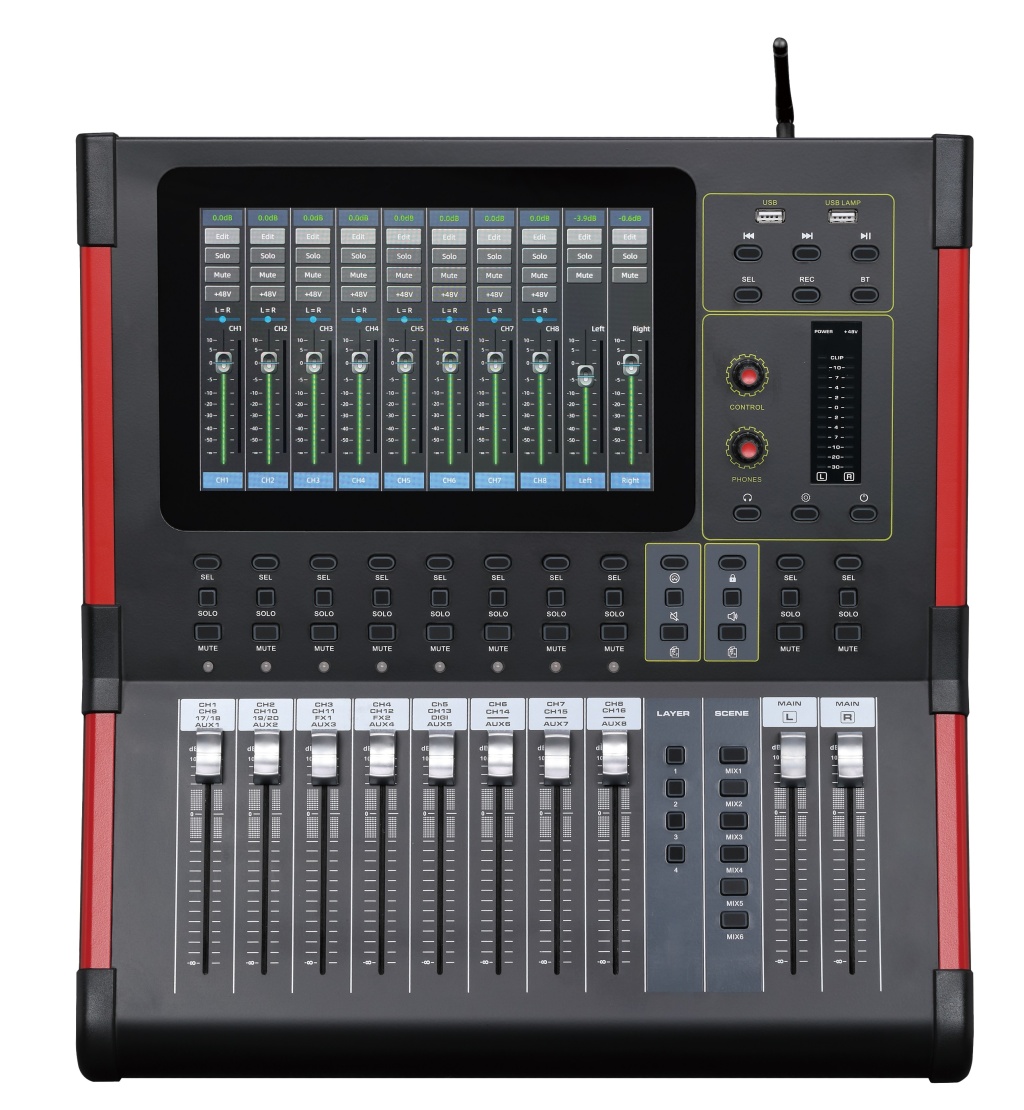 DM-20 Цифровой микшерный пульт, 20 каналов, LAudio