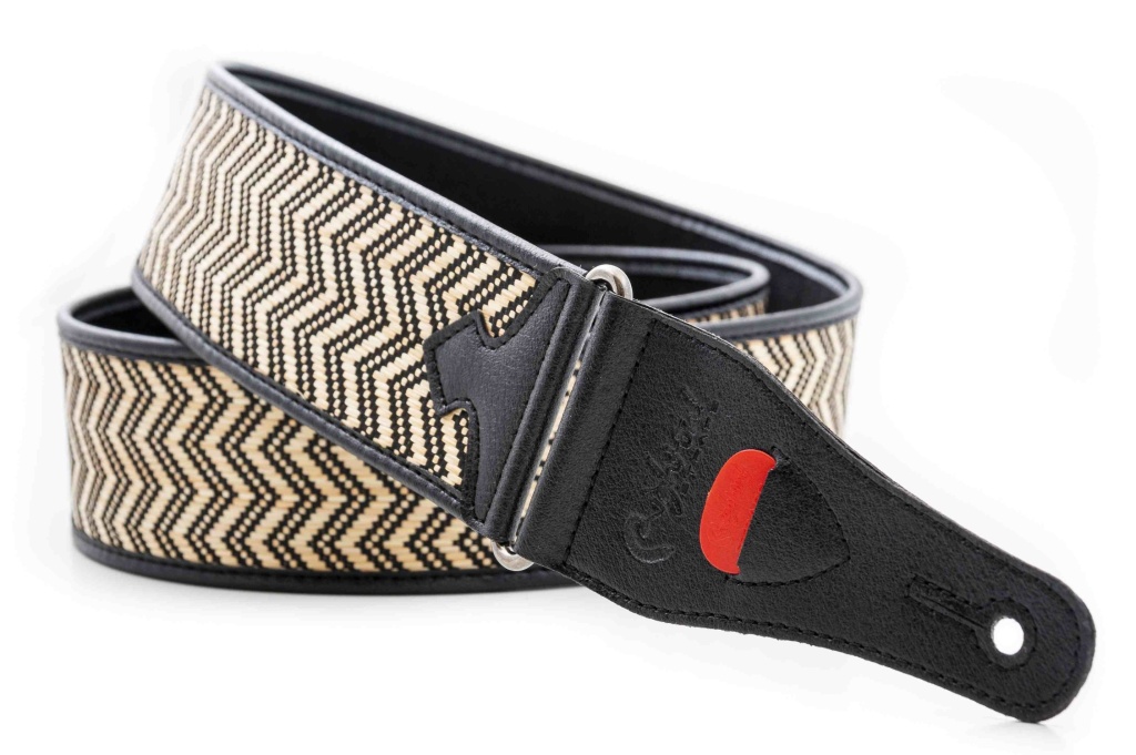 8436612540801 Talisman Victoria Ремень для гитары, текстиль/синтетика, бежевый, RightOn Straps