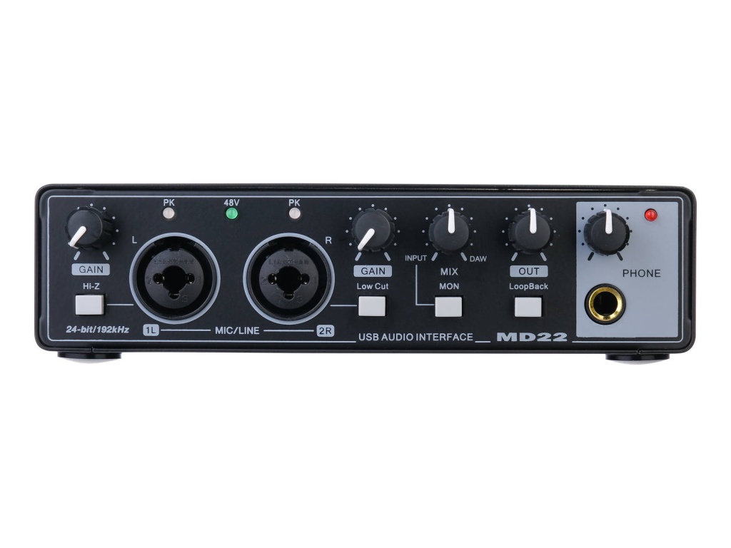 LBS-MD22 Звуковая карта USB, 24 бит/192 кГц, Foix