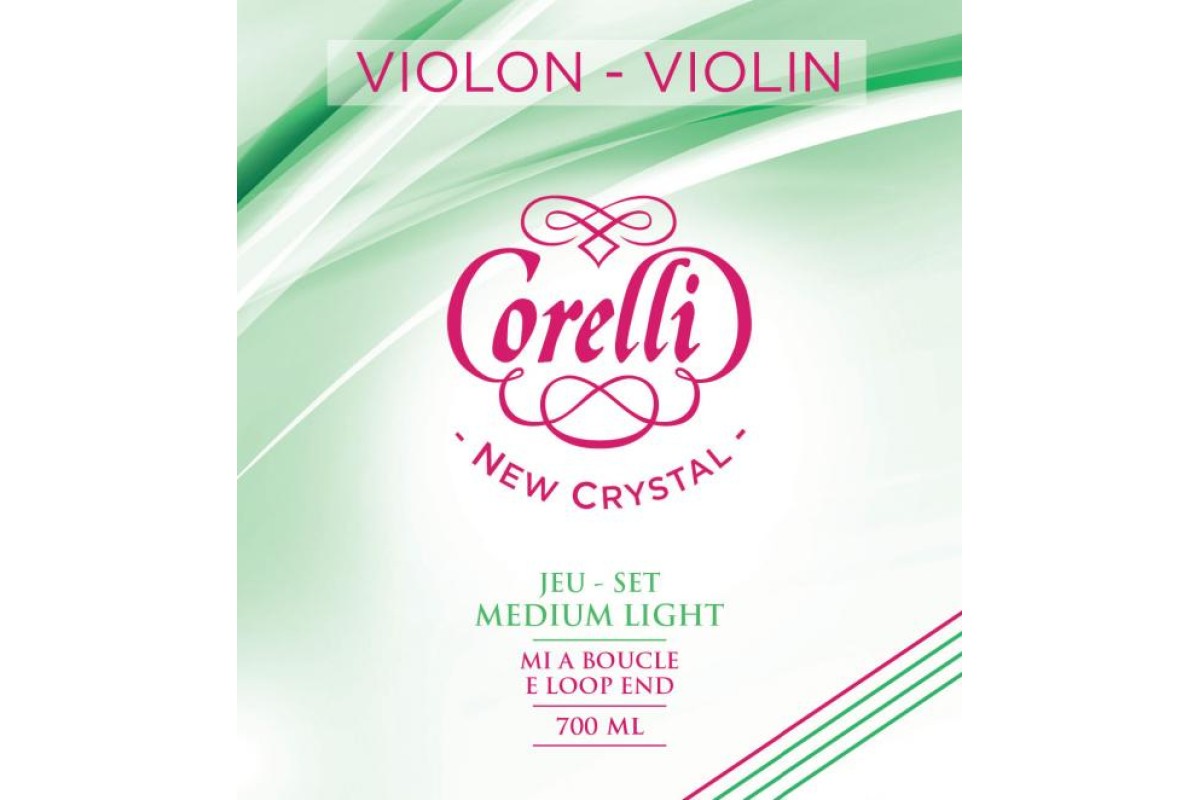 Струны для скрипки CORELLI 700ML New Crystal Medium Light