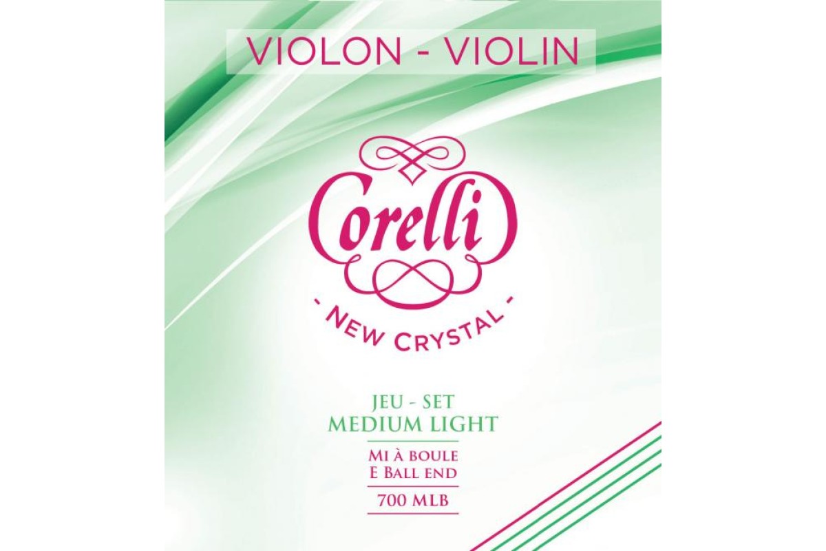 Струны для скрипки CORELLI 700MLB New Crystal Medium Light