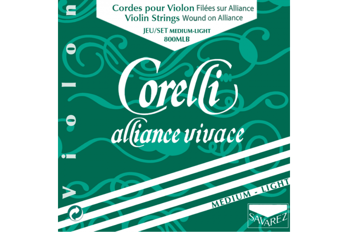 Струны для скрипки CORELLI 800MLB Alliance Vivage Medium Light