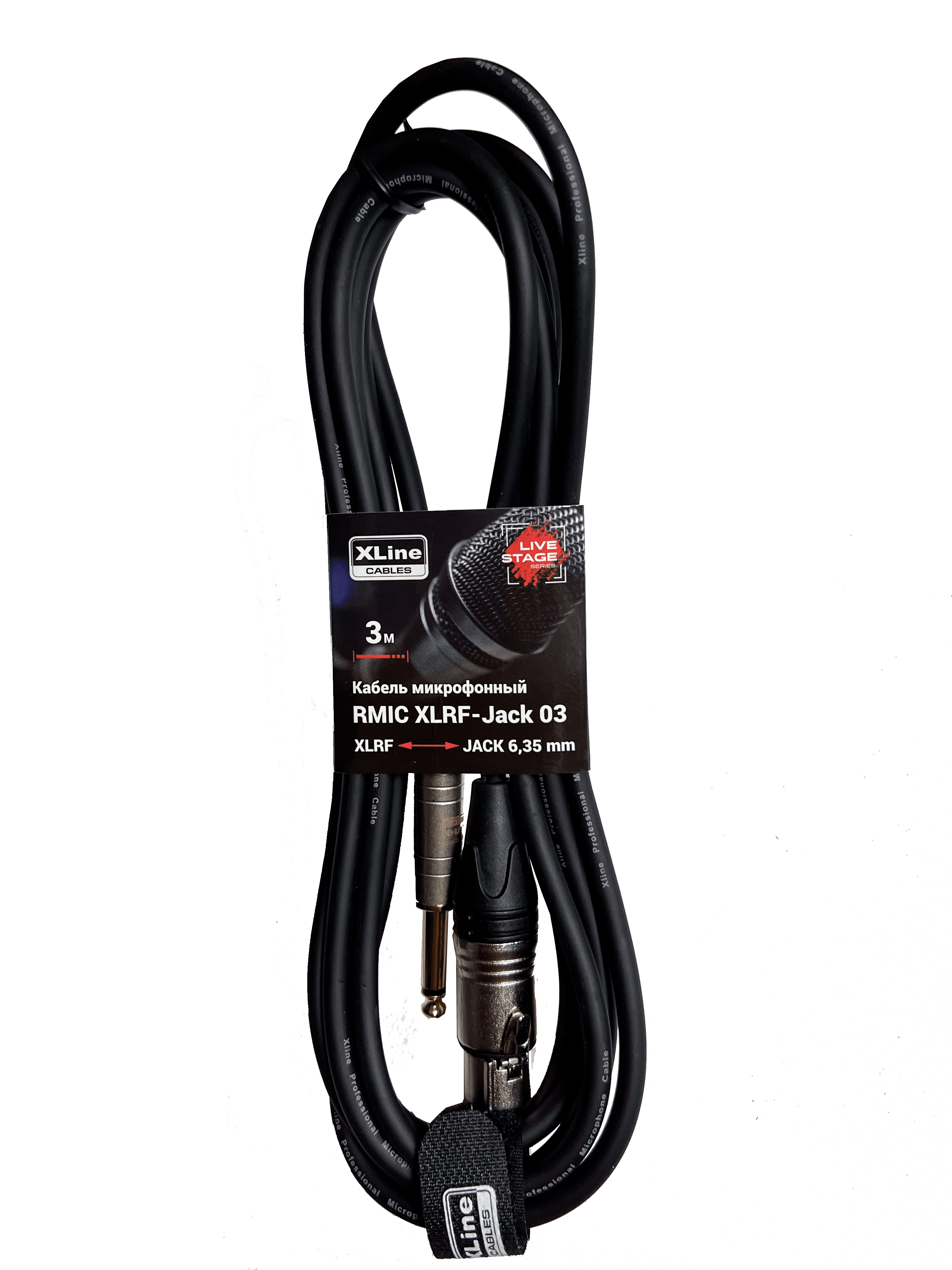 XLINE Cables RMIC XLRF-JACK 03 Кабель микрофонный