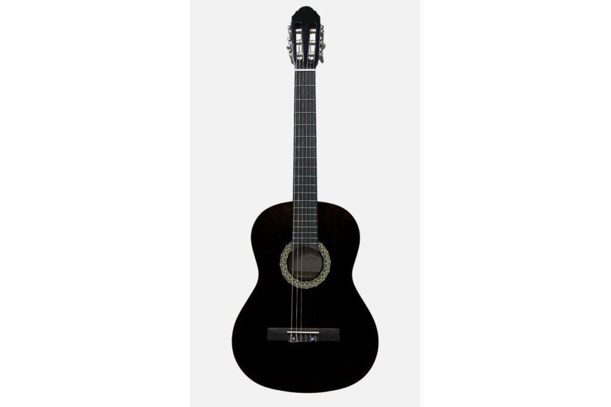 NAVARREZ NV14PK BLACK 3/4 гитара классическая с чехлом