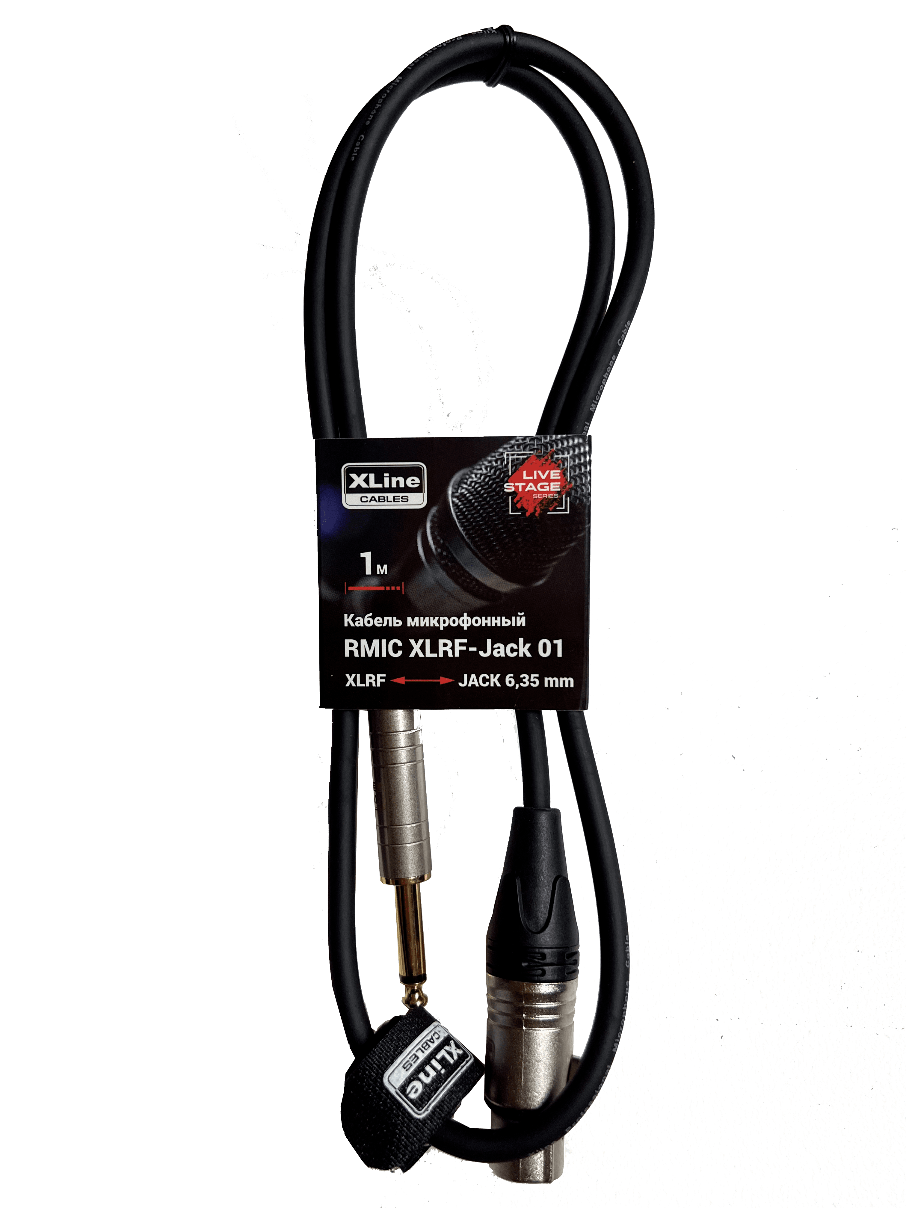 XLINE Cables RMIC XLRF-JACK 01 Кабель микрофонный