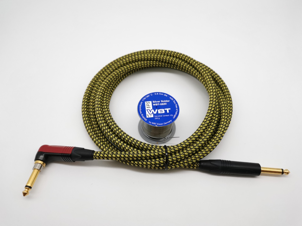 G30-JRS-J-0300-0 Кабель инструментальный Silent, угловой, в оплетке, 3м, ZZcable