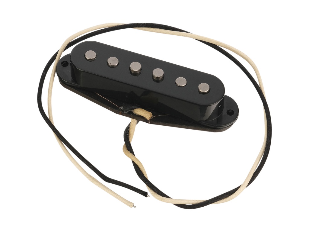 BGP401N True Vintage Stratocaster Звукосниматель магнитный, нековый, черный, Bagdasar guitars