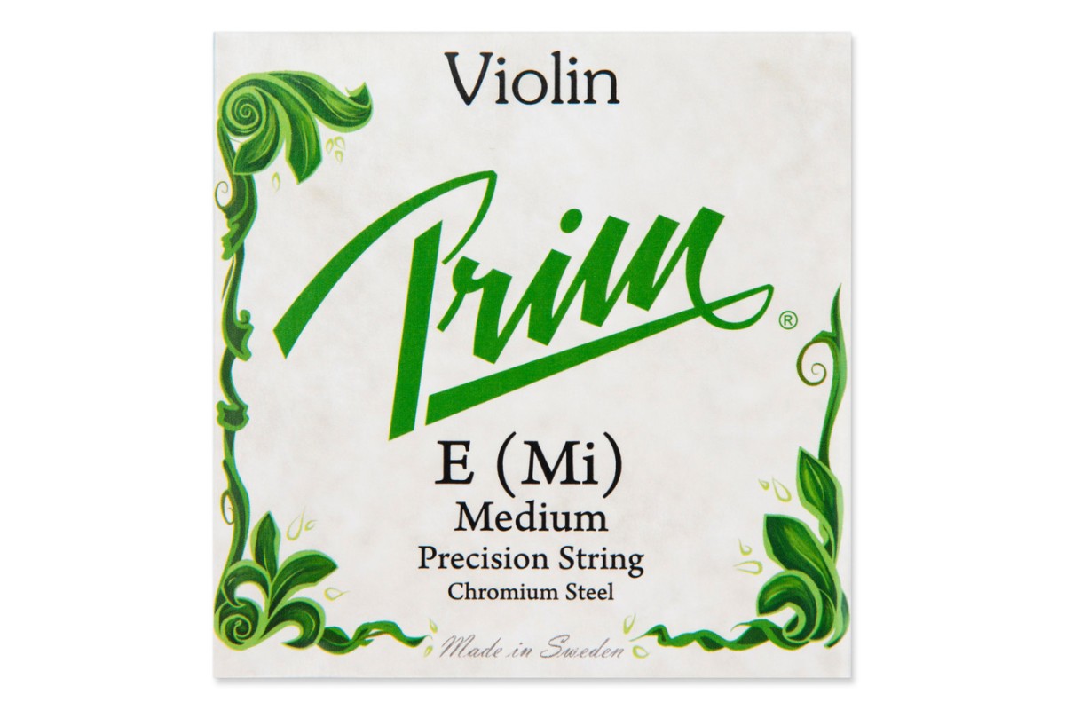 PRIM струна E (Ми) для скрипки 4/4, среднее натяжение, сталь