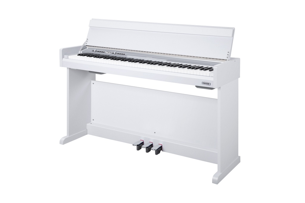 NCK-330-WH Цифровое пианино на стойке с педалями, белое, Nux