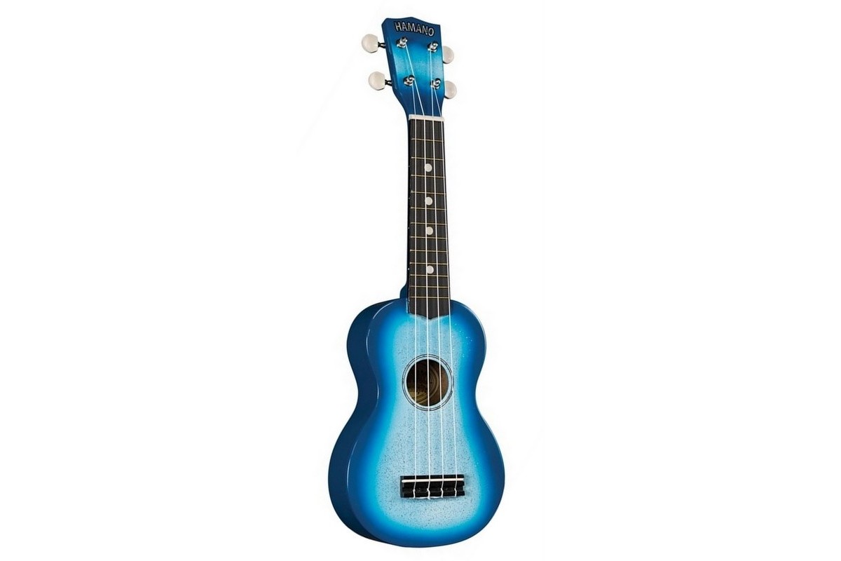 HAMANO U-35BU Blue Sparkle укулеле