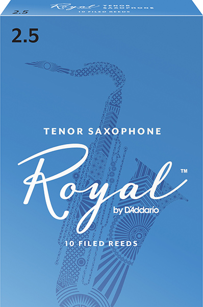 RKB1025 Rico Royal Трости для саксофона тенор, размер 2.5, 10шт в упаковке Rico