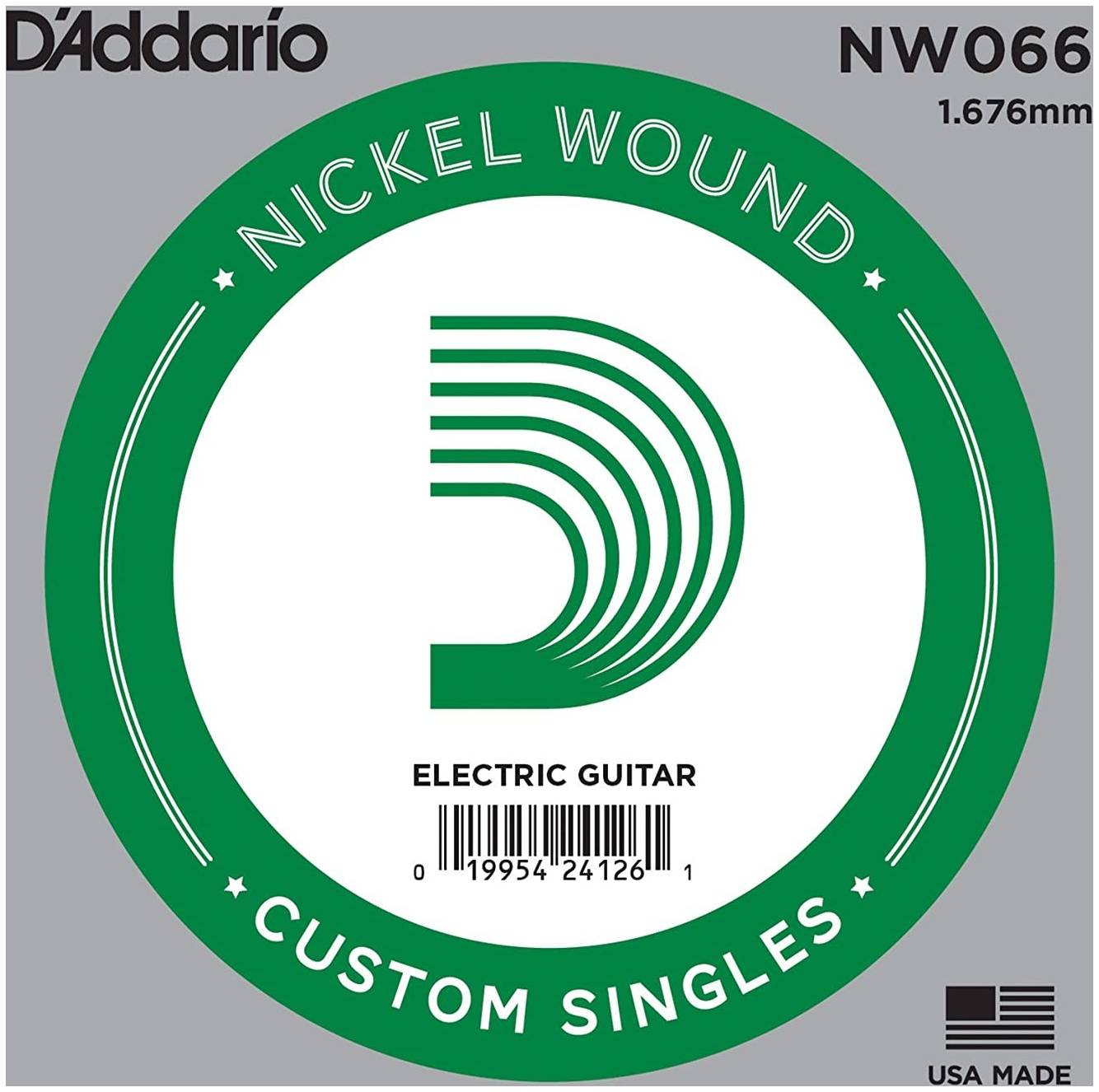 D'ADDARIO NW066 - Струна одиночная для электрогитары