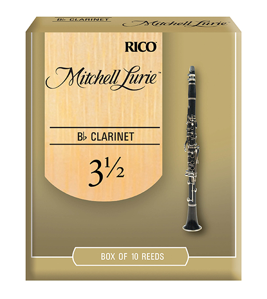 RML10BCL350 Mitchell Lurie Premium Трости для кларнета Bb, размер 3.5, 10шт, Rico