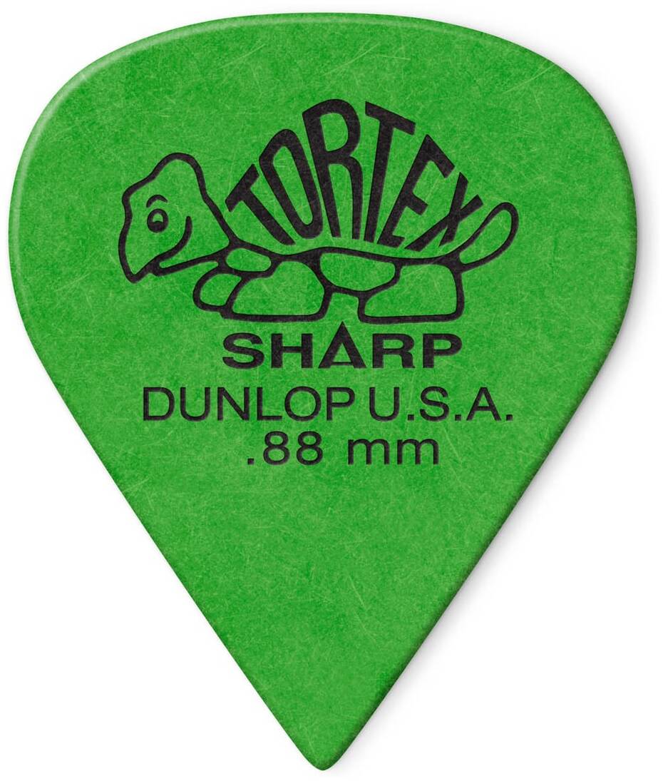 412P088 DUNLOP TORTEX SHARP -12 штук, медиаторы