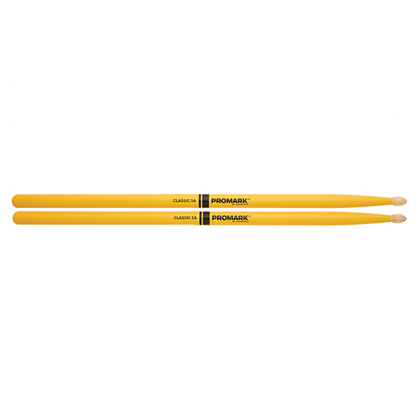 TX5AW-YELLOW 5A Барабанные палочки, желтые, орех гикори, ProMark