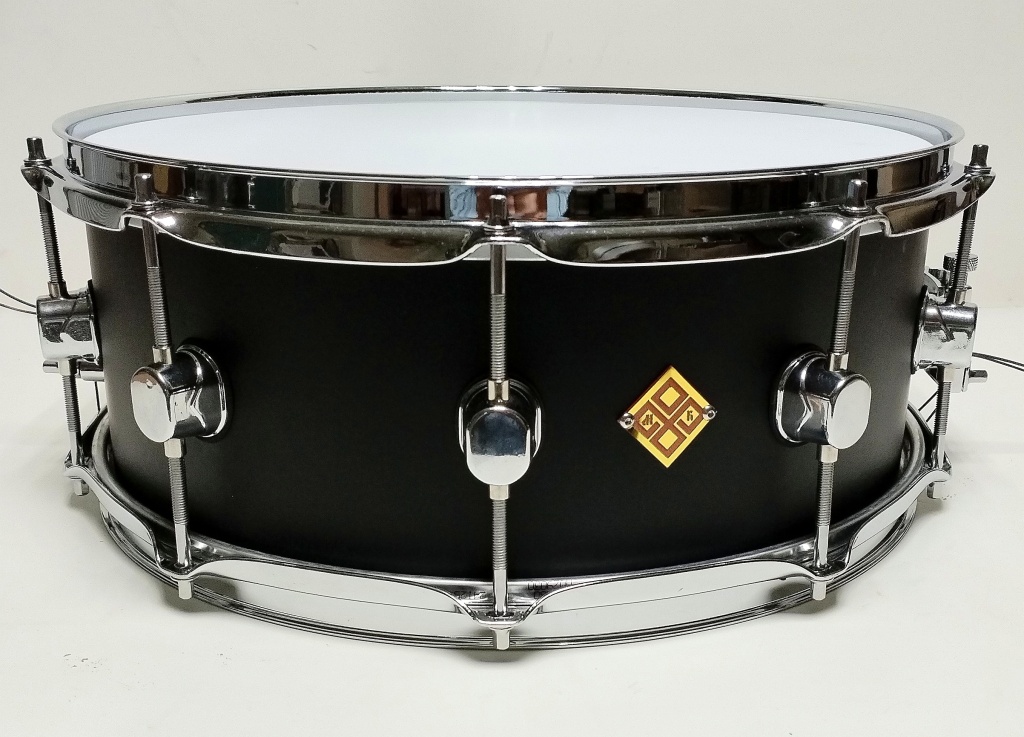MBb-m-1506-10-BL Малый барабан 15х6", берёза, с металлическими ободами, Мастерская Бехтеревых