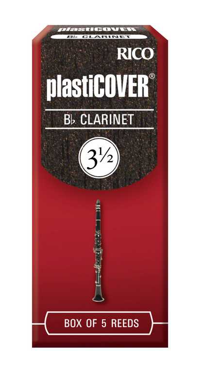 RRP05BCL350 Plasticover Трости для кларнета Bb, размер 3.5, 5шт, Rico