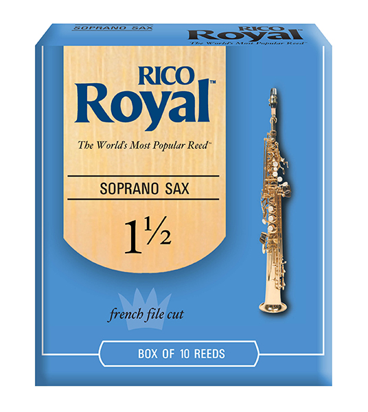 RIB1015 Rico Royal Tрости для саксофона сопрано, размер 1.5, 10 штук, Rico