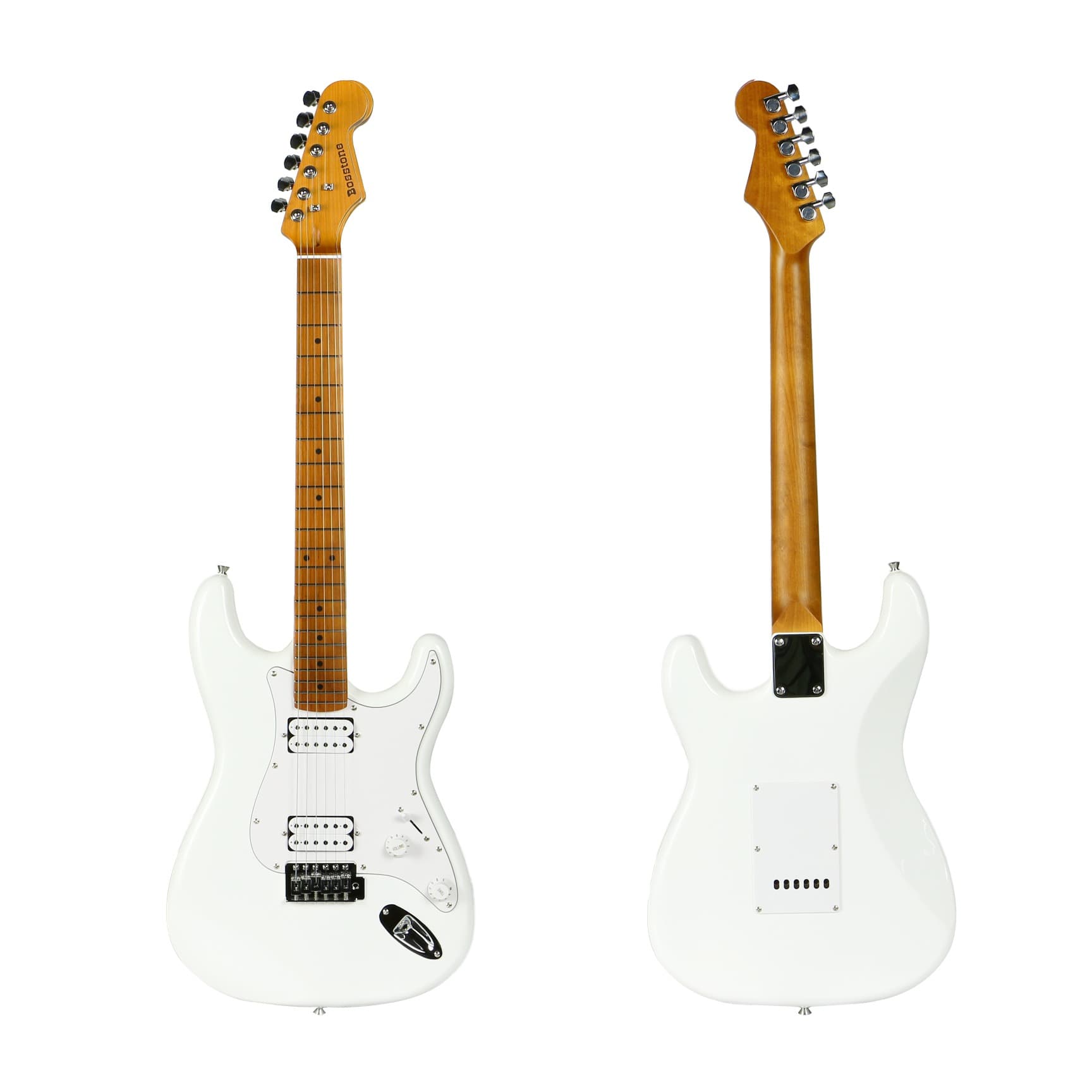 Bosstone SG-04 V.2 HH WH (2025) Гитара электрическая с чехлом