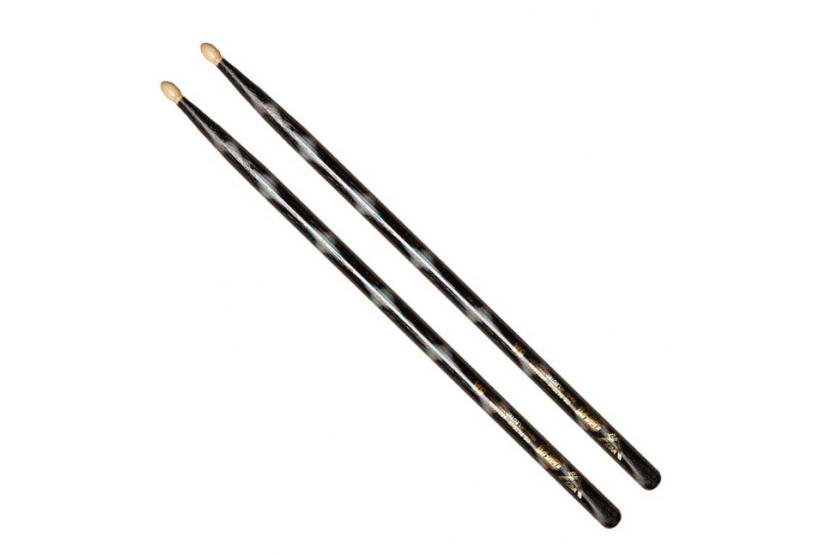 VATER VCBK5AW 5A барабанные палочки, материал: орех, деревянная головка, цвет: черный