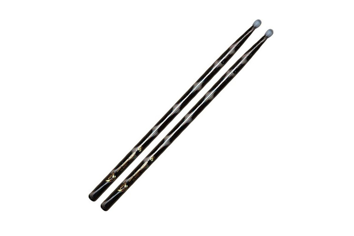 Vater VCBK5BN Color Warp Black Optic Nylon барабанные палочки Размер: L (15.4*406)